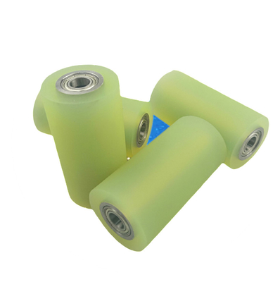Industrial PU Rubber Roller Polyurethane Rubber Wheel Abrasion Resistant