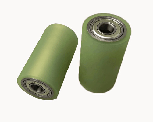 Narrow Loom PU Rubber Roller Polyurethane Rubber Roller Wheel Non Degumming