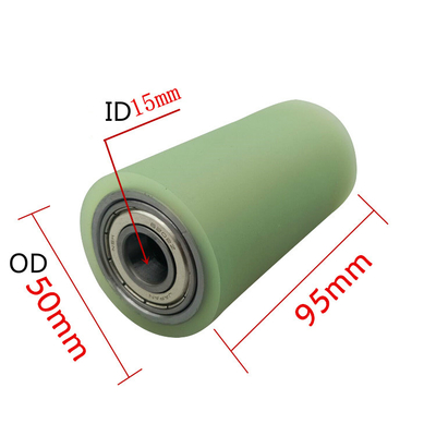 Narrow Loom PU Rubber Roller Polyurethane Rubber Roller Wheel Non Degumming