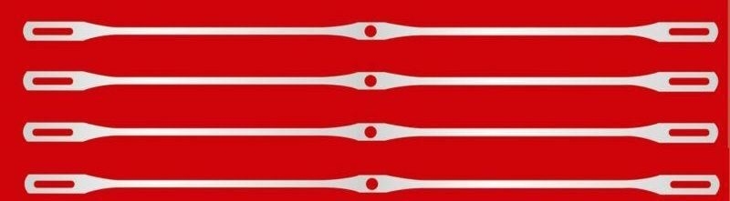 Water Jet Loom Parts 0.6mm 280 O Heald Wire